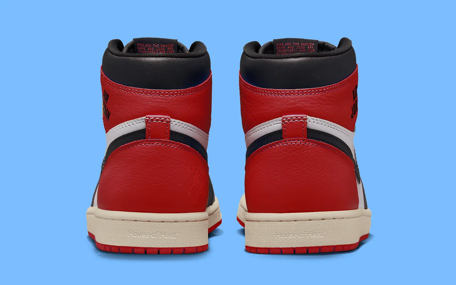 DZ5485-106 Jordan 1 High OG Black Toe Reimagined