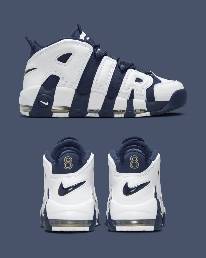 The Nike Air More Uptempo 'Olympic' is Back for 2024 Olympics