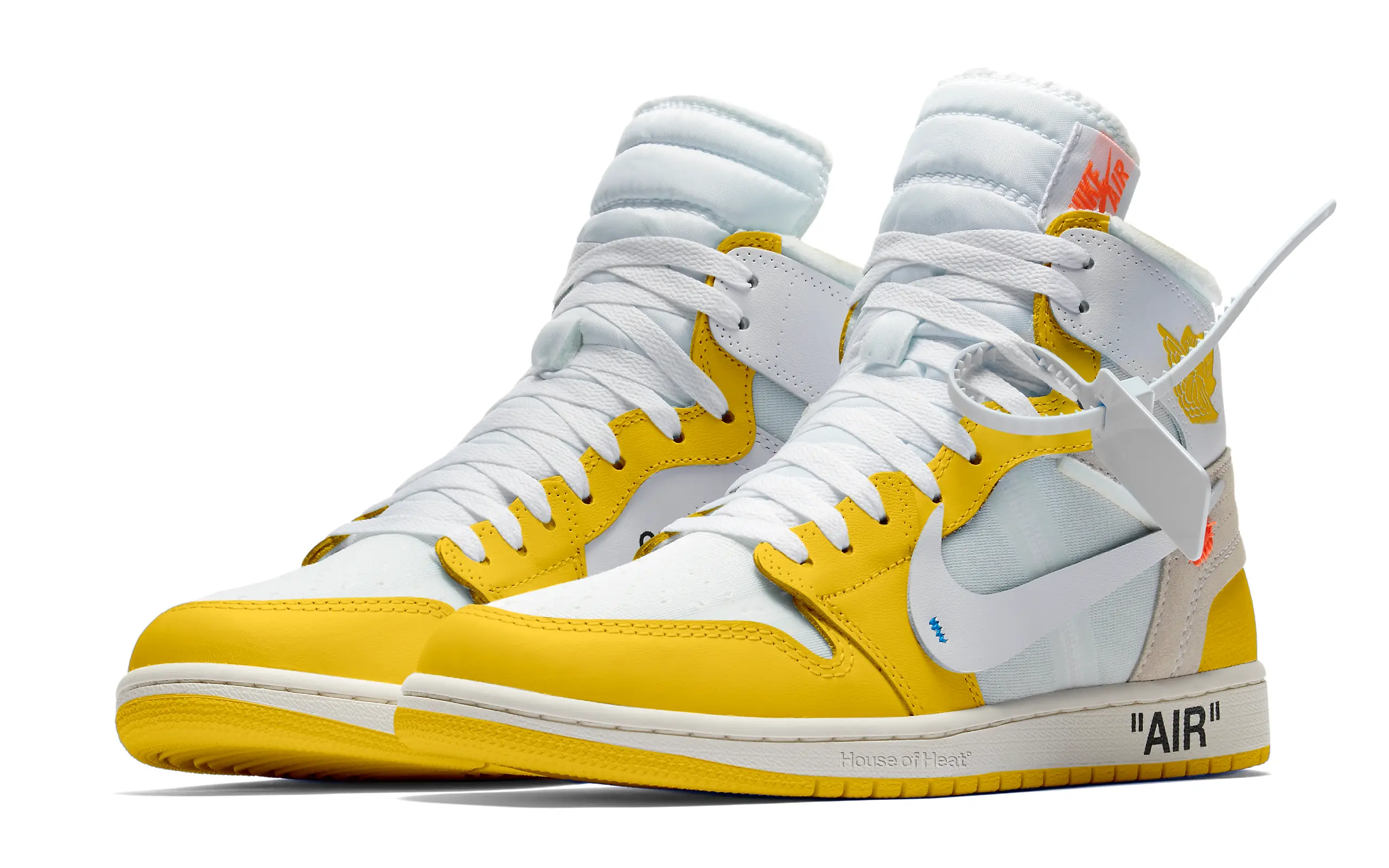 Off-White x Air Jordan 1 'Canary Yellow'