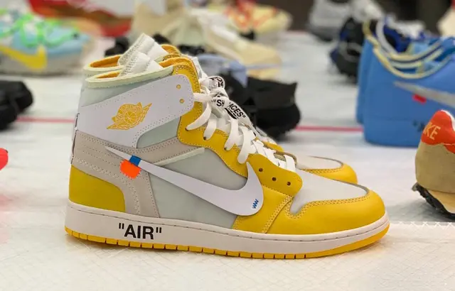 Off-White x Air Jordan 1 'Canary Yellow'