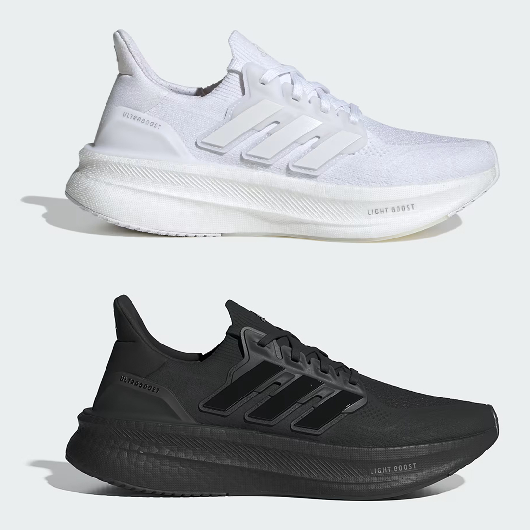 adidas Ultraboost 5 Core Black and Cloud White