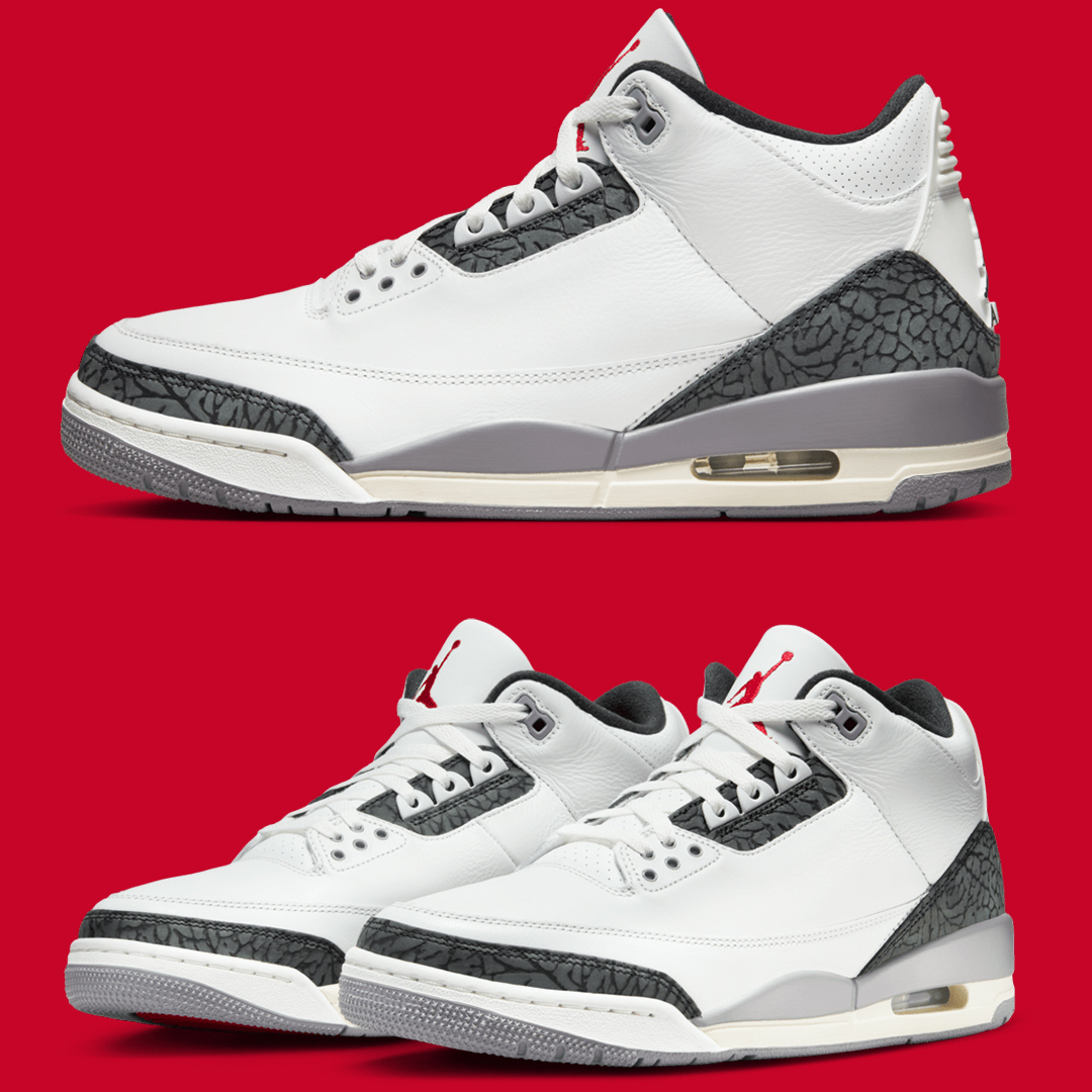Air Jordan 3 'Cement Grey' (CT8532-106)