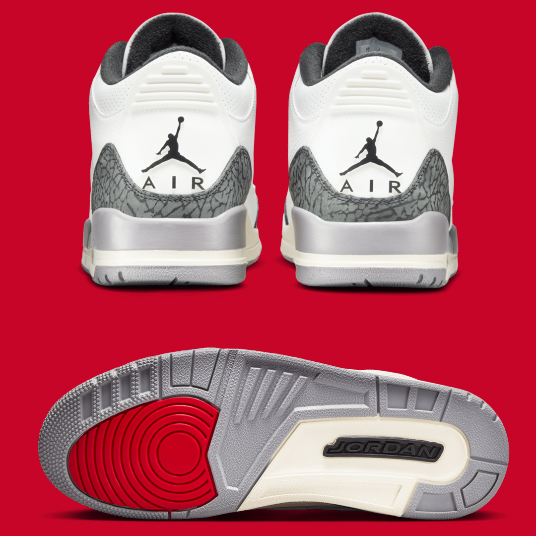 Air Jordan 3 'Cement Grey' (CT8532-106)