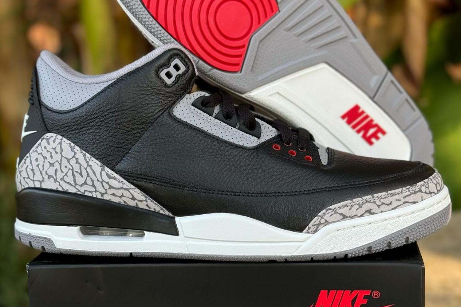 Air Jordan 3 Black Cement