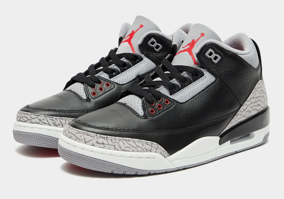 In-Hand Look of the Air Jordan 3 Retro 'Black Cement' | The Drop Date