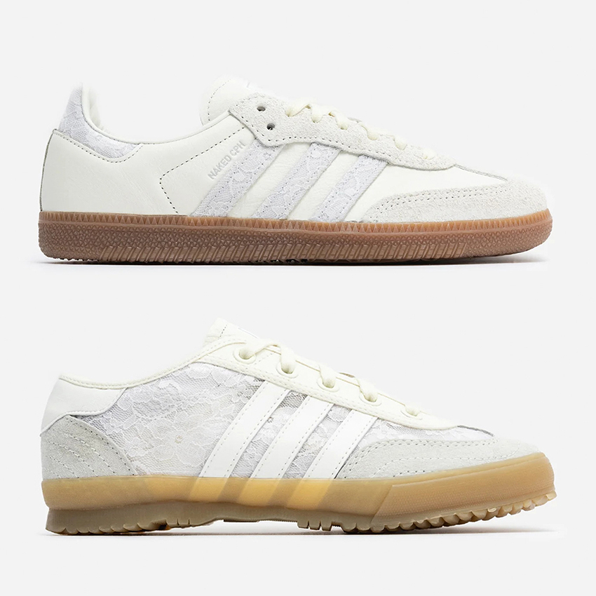 NAKED Copenhagen x adidas Originals Collection…
adidas Samba OG 'White' (JI3993) / adidas Tischtennis 'White' (JI3995)