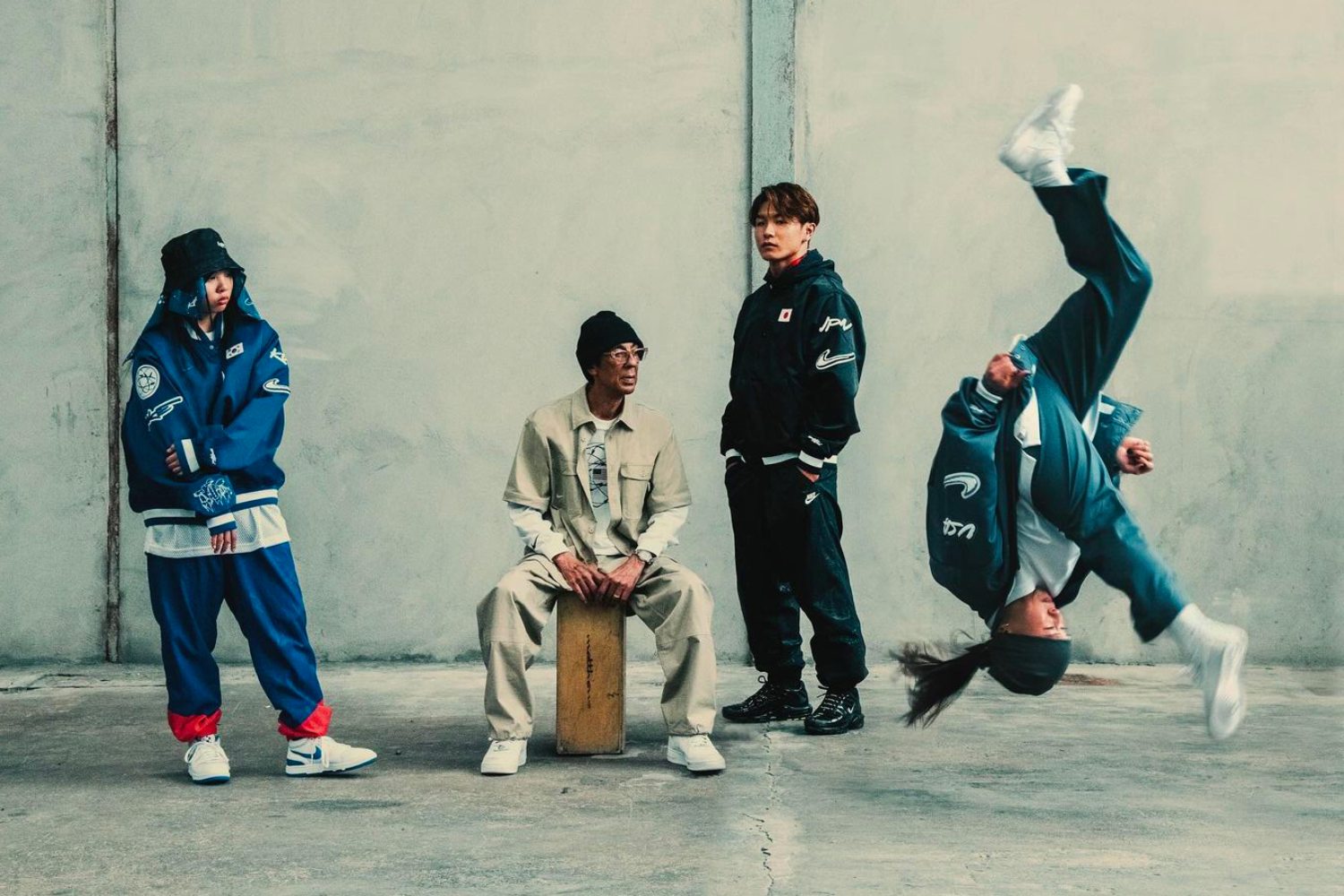 Futura x Nike Breakdancing