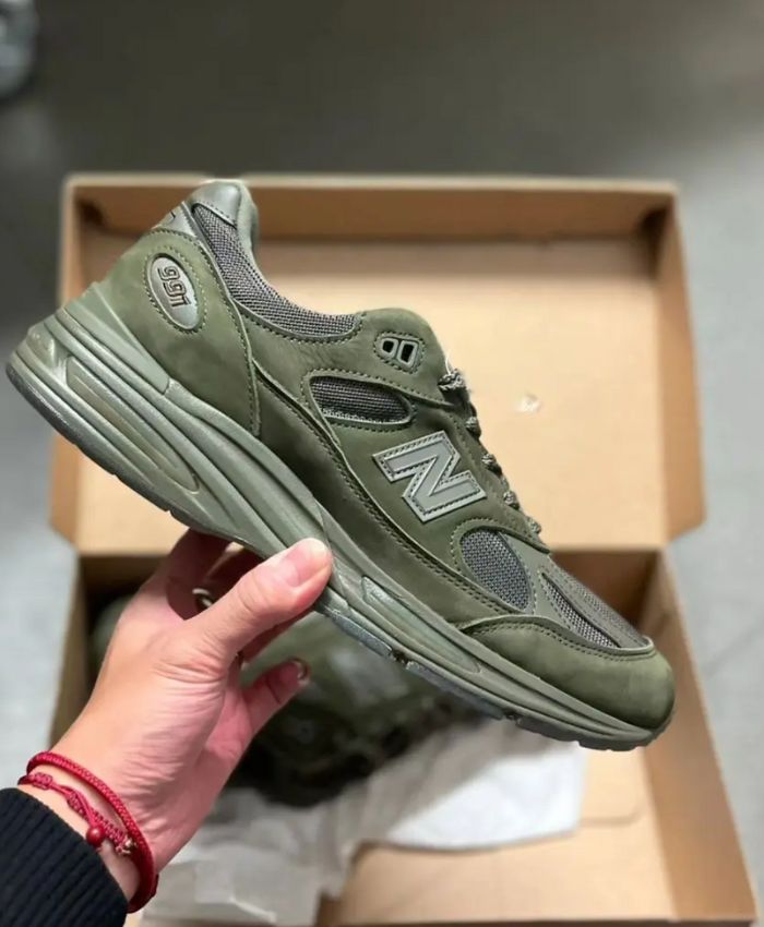 stone island new balance green