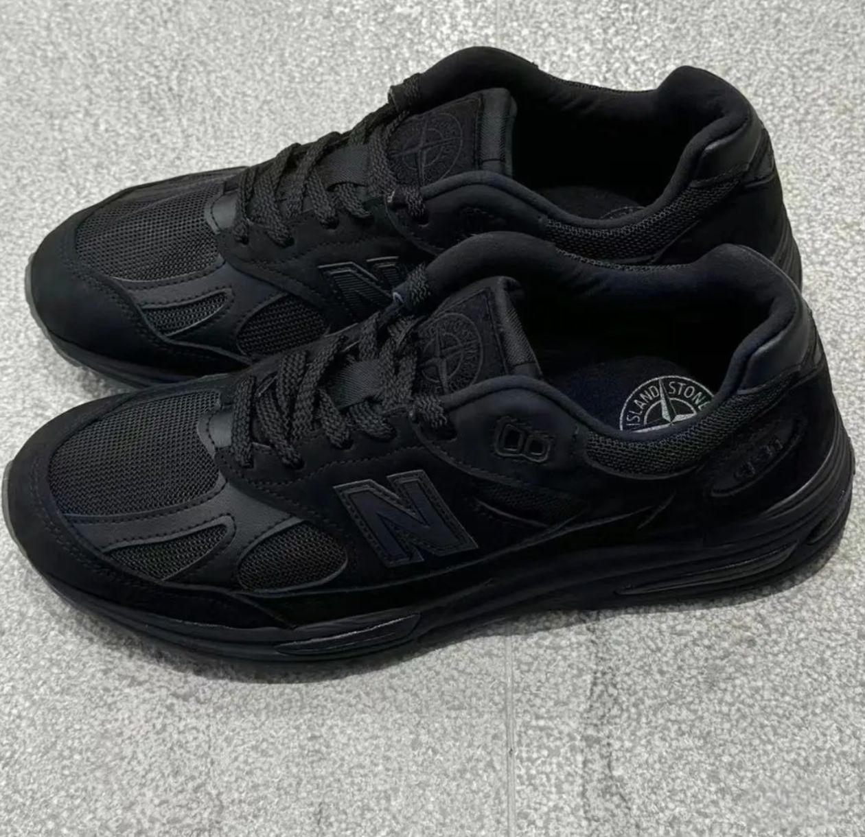 new balance stone island