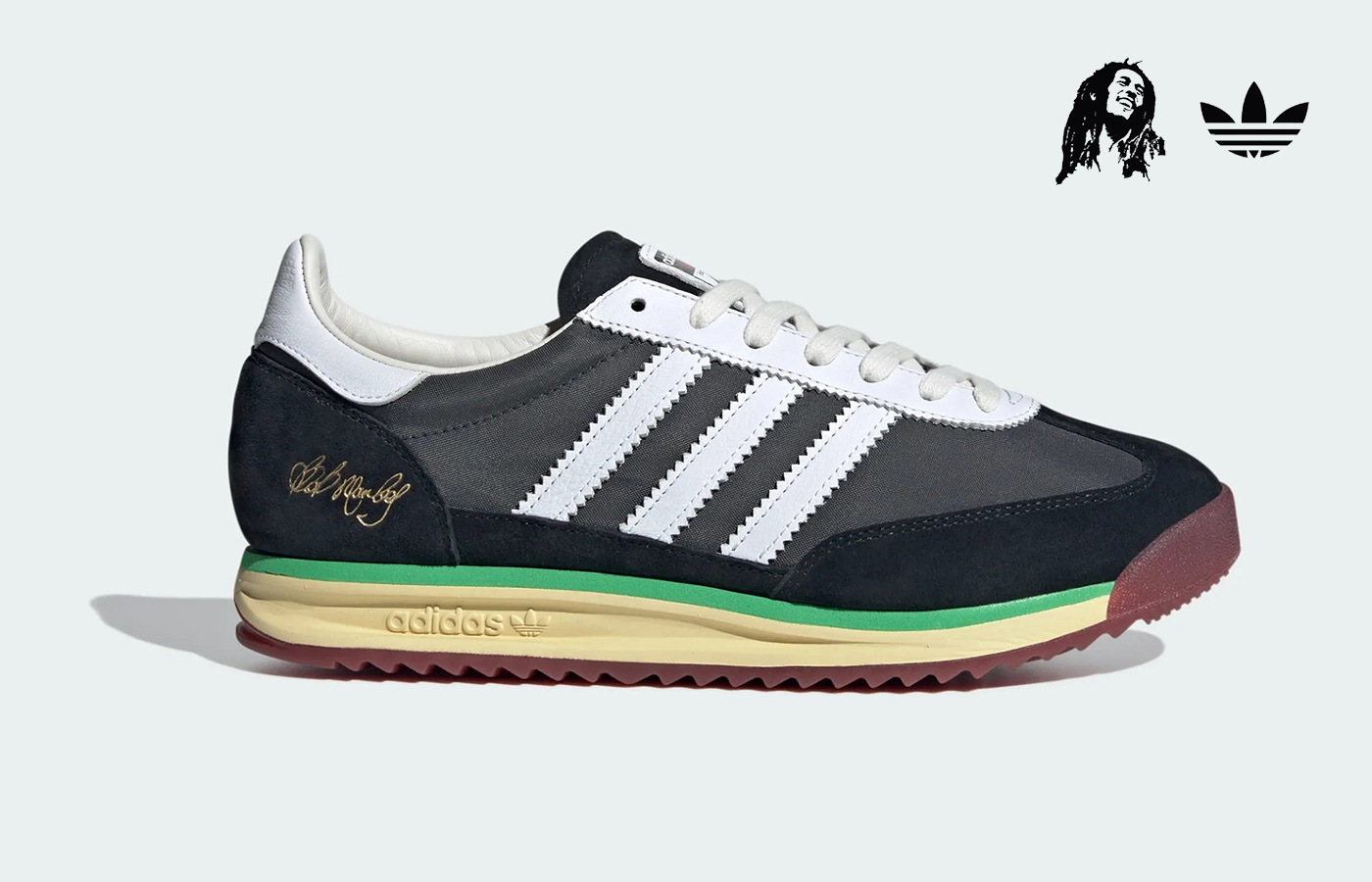 Bob Marley x adidas SL 72