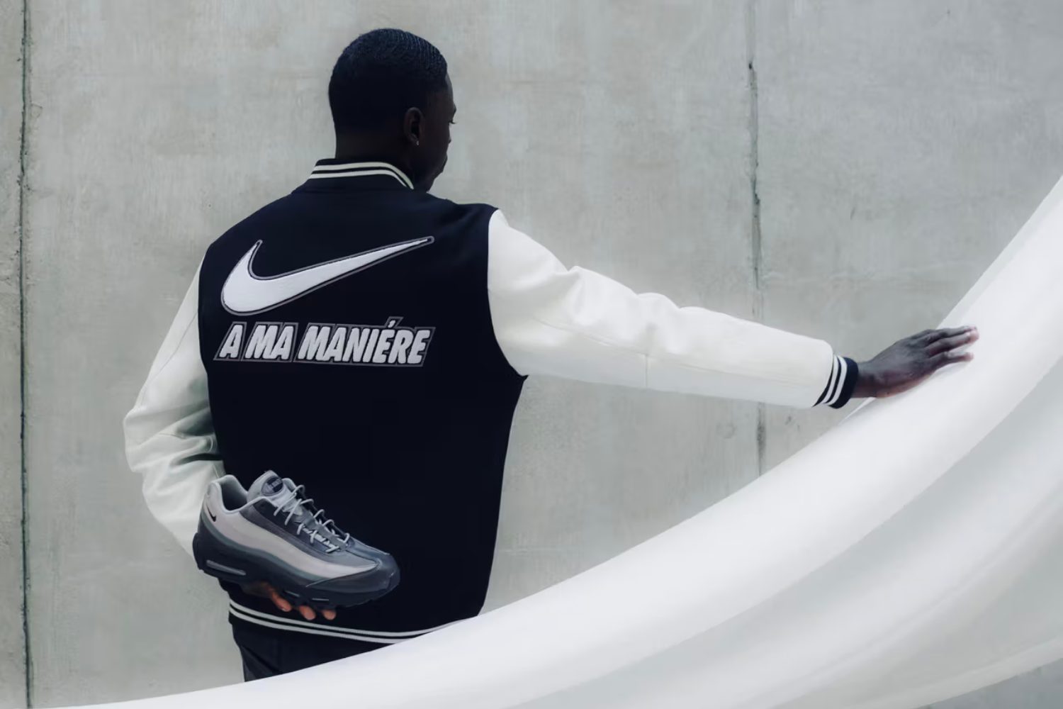 A Ma Maniére x Destroyer Varsity Jacket