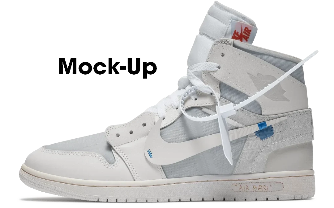 Off-White x Air Jordan 1 High OG 'White' AA3834-100