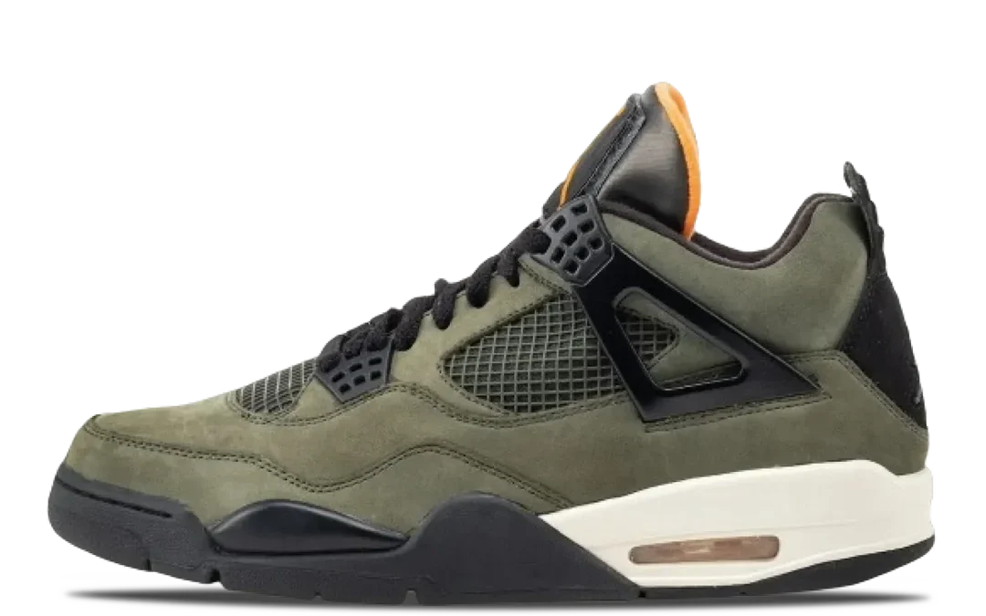 Undefeated x Air Jordan 4 'Deep Green' IB1519-200