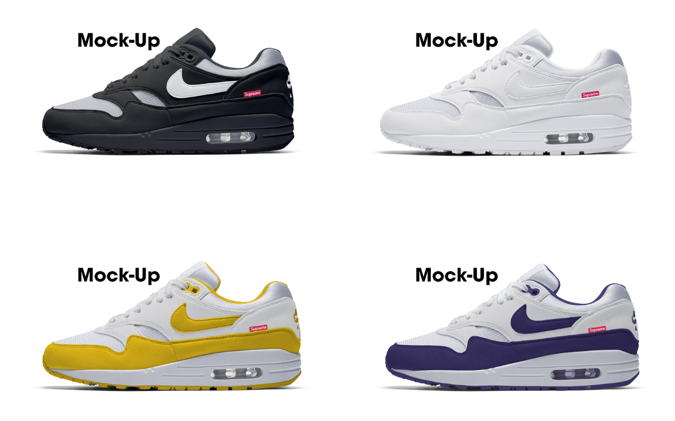 Nike Air Max 1 Supreme