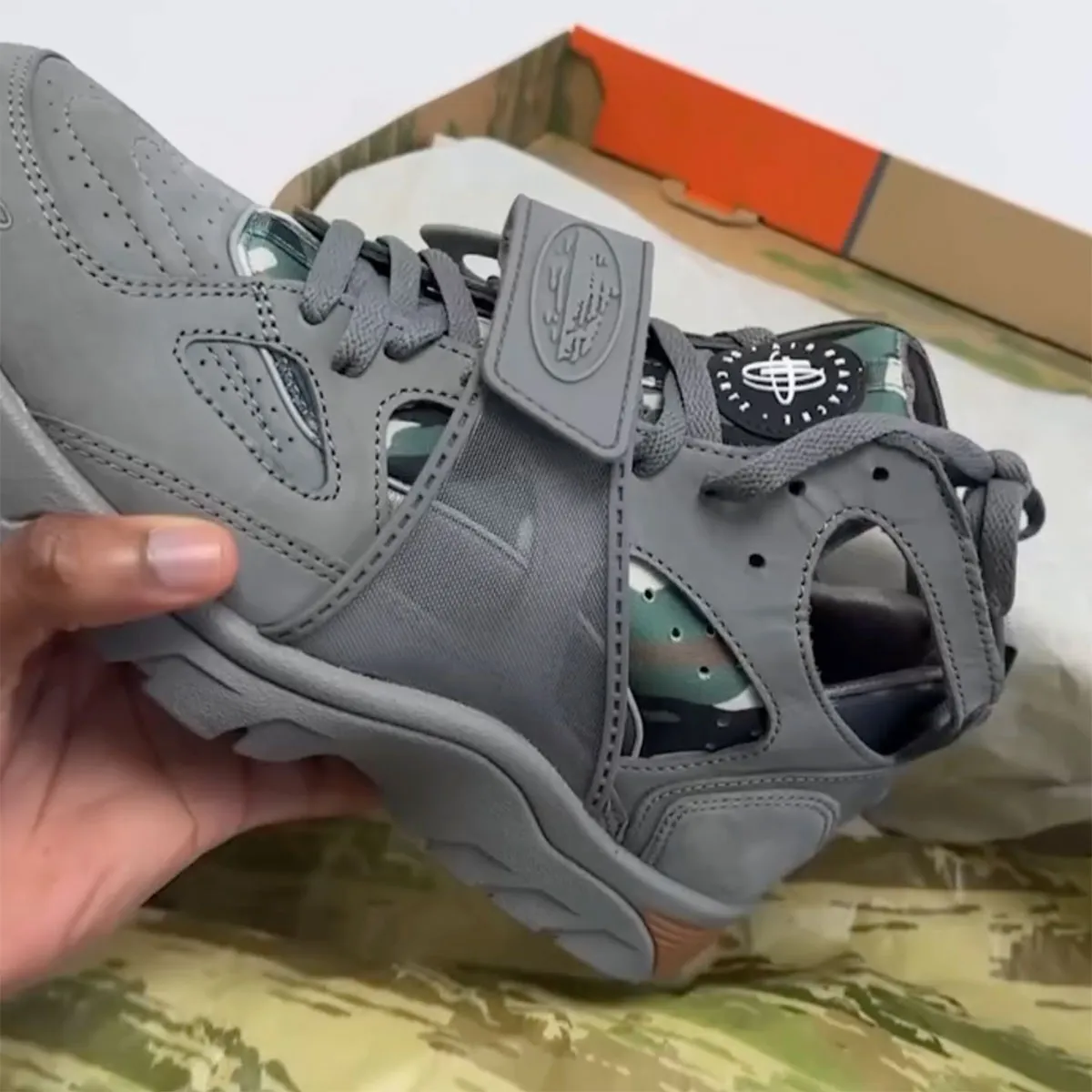 Your First Look at Corteiz's New Nike Air Trainer Huarache Drop