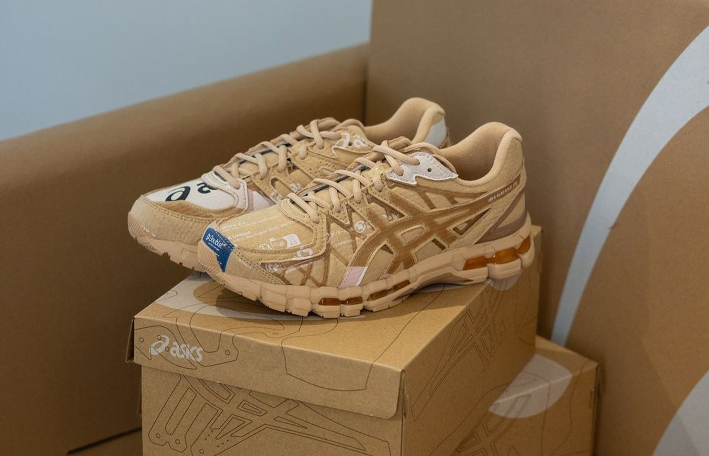  DOUBLET x ASICS Gel-Kayano 20 'Cardboard' (1203A519-200)