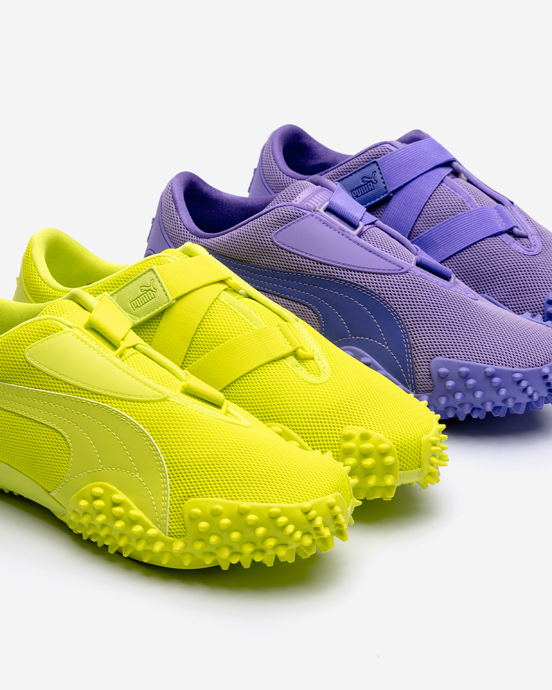 PUMA Mostro Ecstasy Pack
Electric Lime (397328-06) / Lavender Alert (397328-05)
