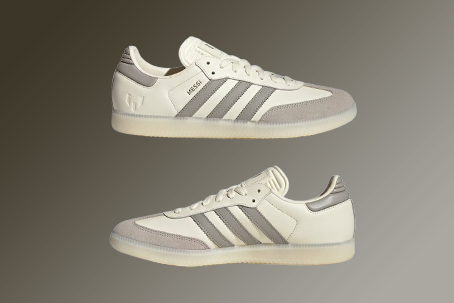 Lionel Messi adidas Samba 'Cream White' 