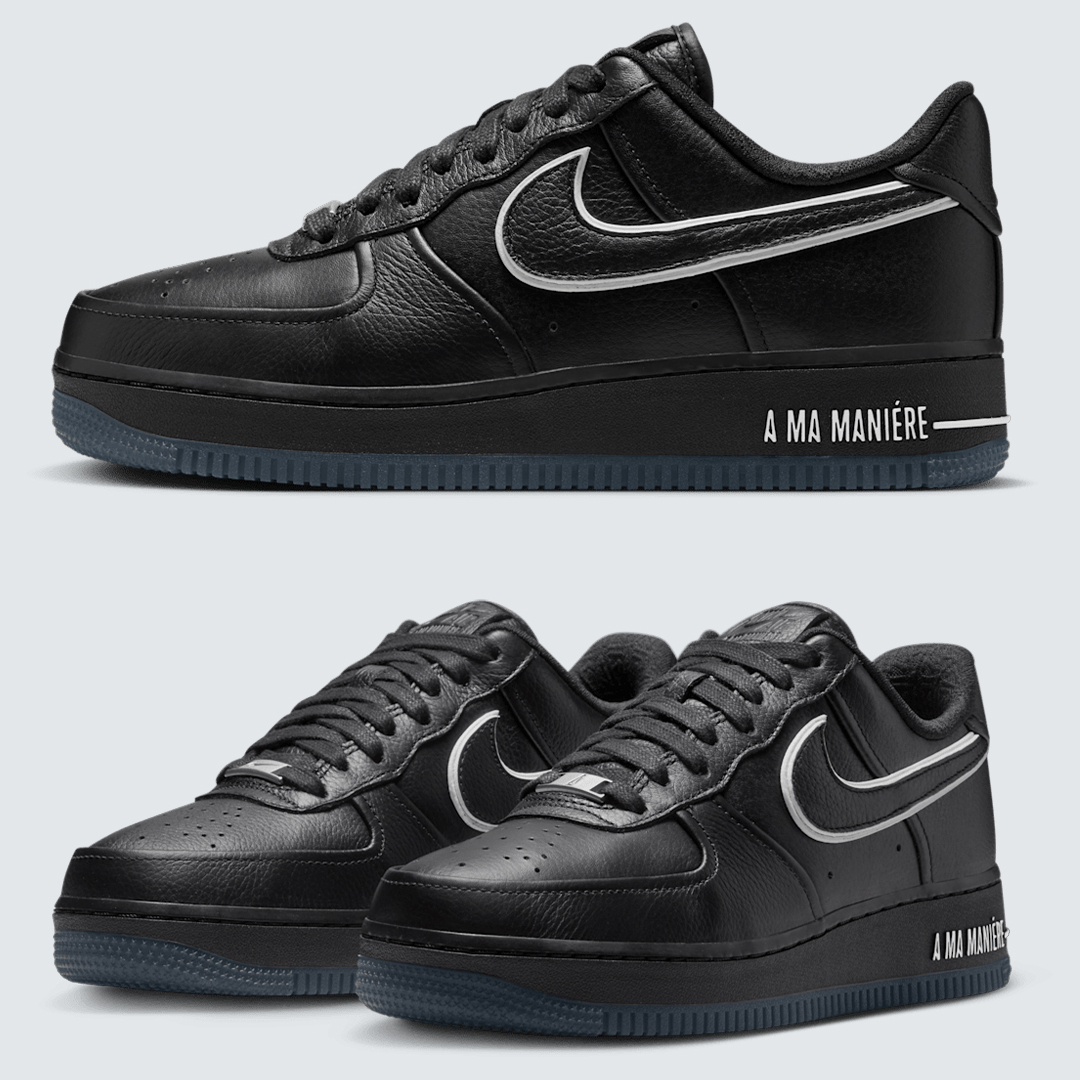 A Ma Maniére x Nike Air Force 1 'Black' (HF4084-001)
