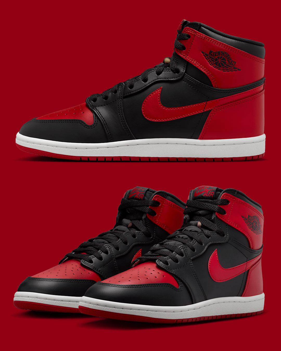 The Air Jordan 1 High OG '85 'Bred' Is Back in All of it's OG