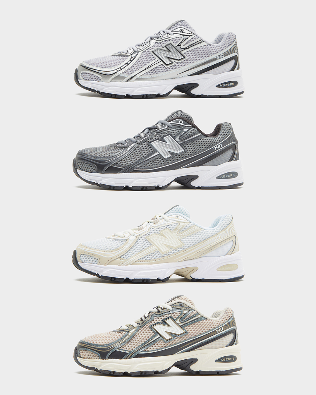 JD Exclusive New Balance 740 Colourways