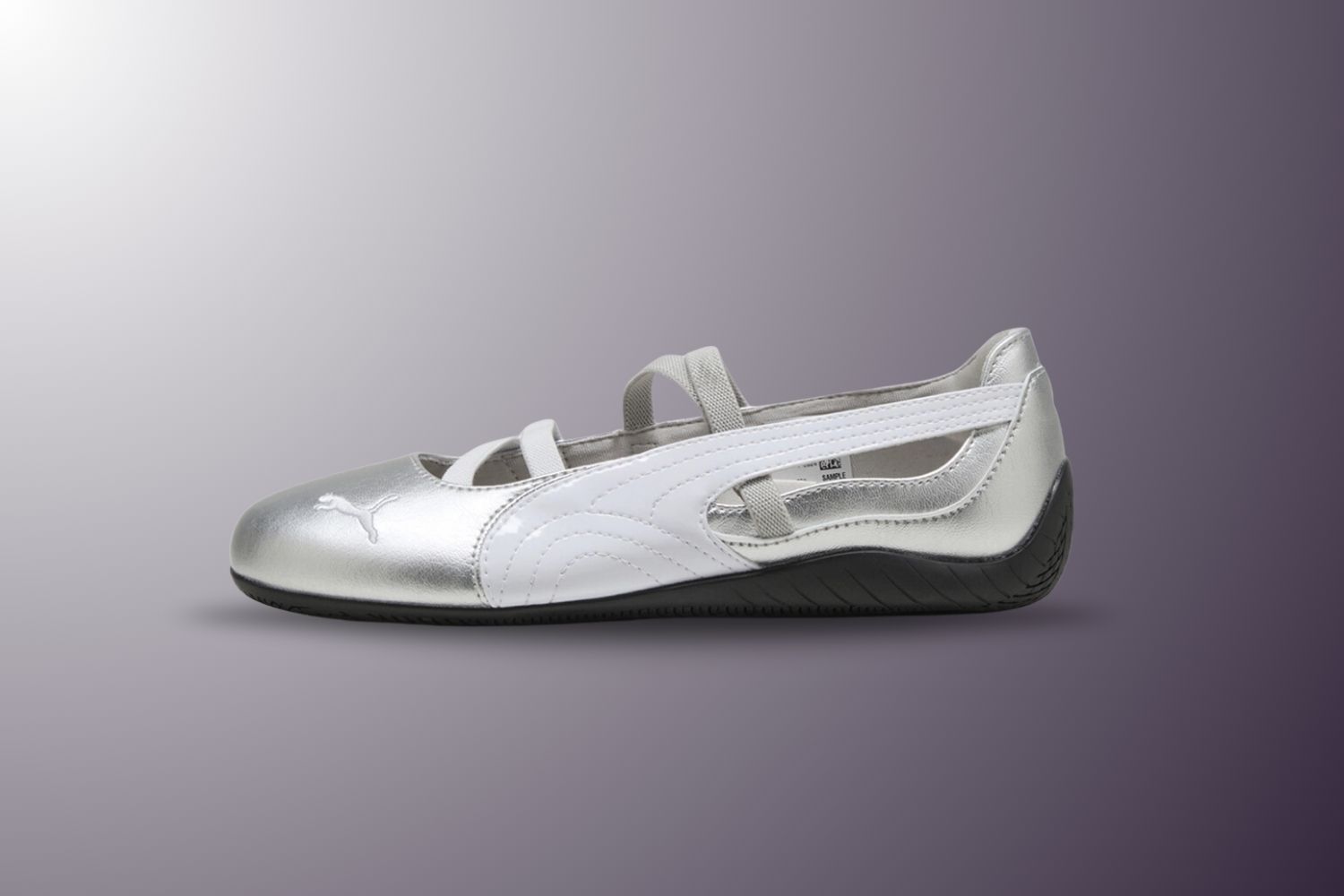 puma speedcat metallic silver