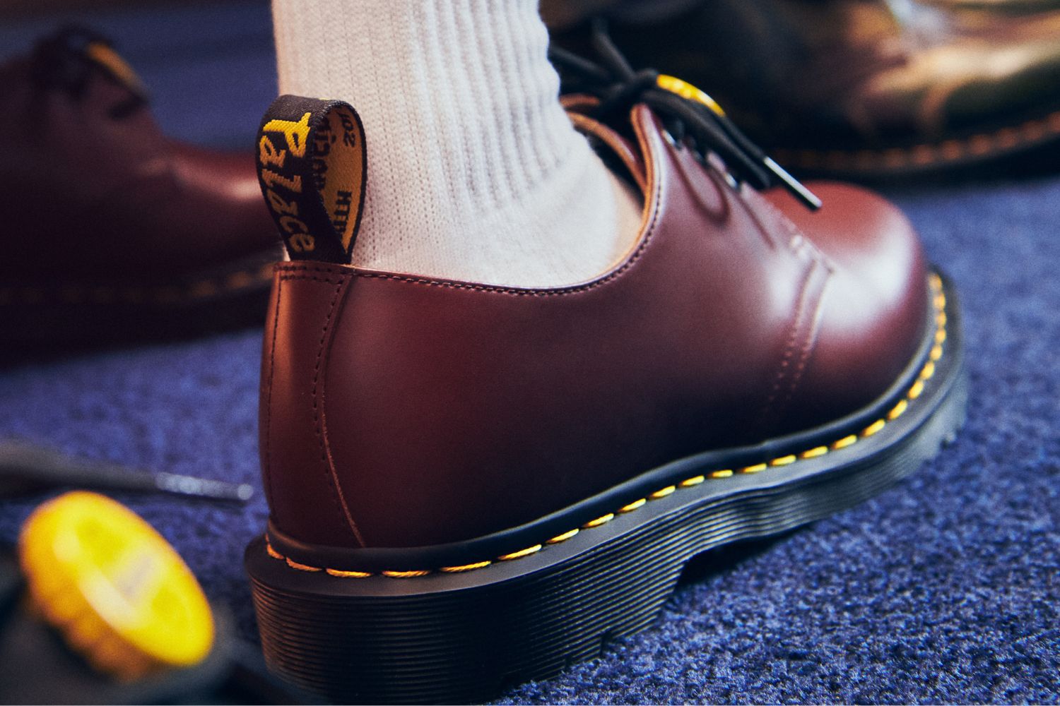 Dr. Martens 1461 Palace Cherry Red Vintage Smooth Leather Oxford Shoes