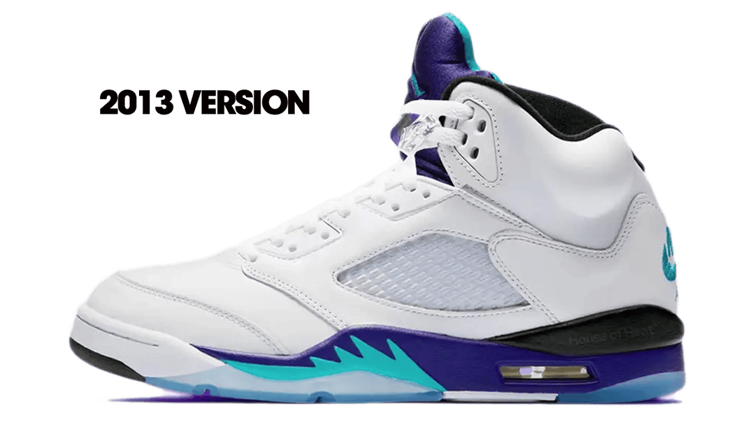 Sneaker Releases 14th April Air Jordan 5 OG Grape - 2025 (HQ7978-100)