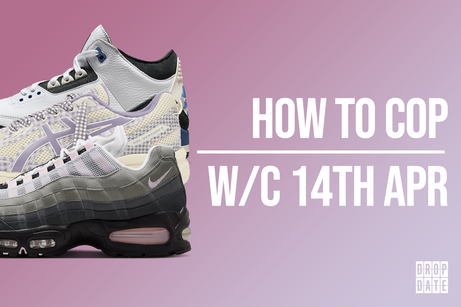 Sneaker Releases 14th April