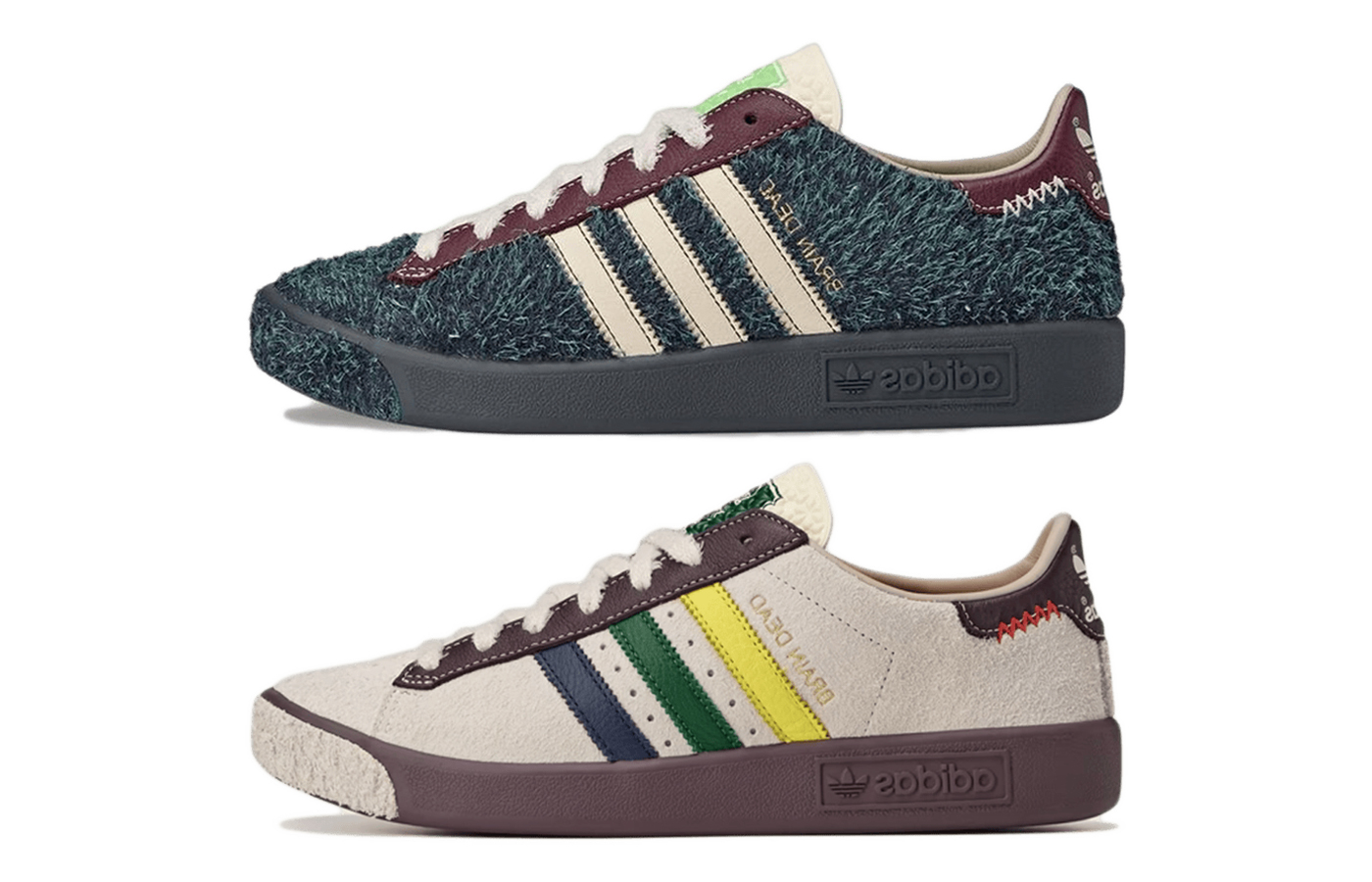 Sneaker Releases 22nd April Brain Dead x adidas Forest Hills
'Crew White' (JR7943) / 'Core Black' (JR7942)