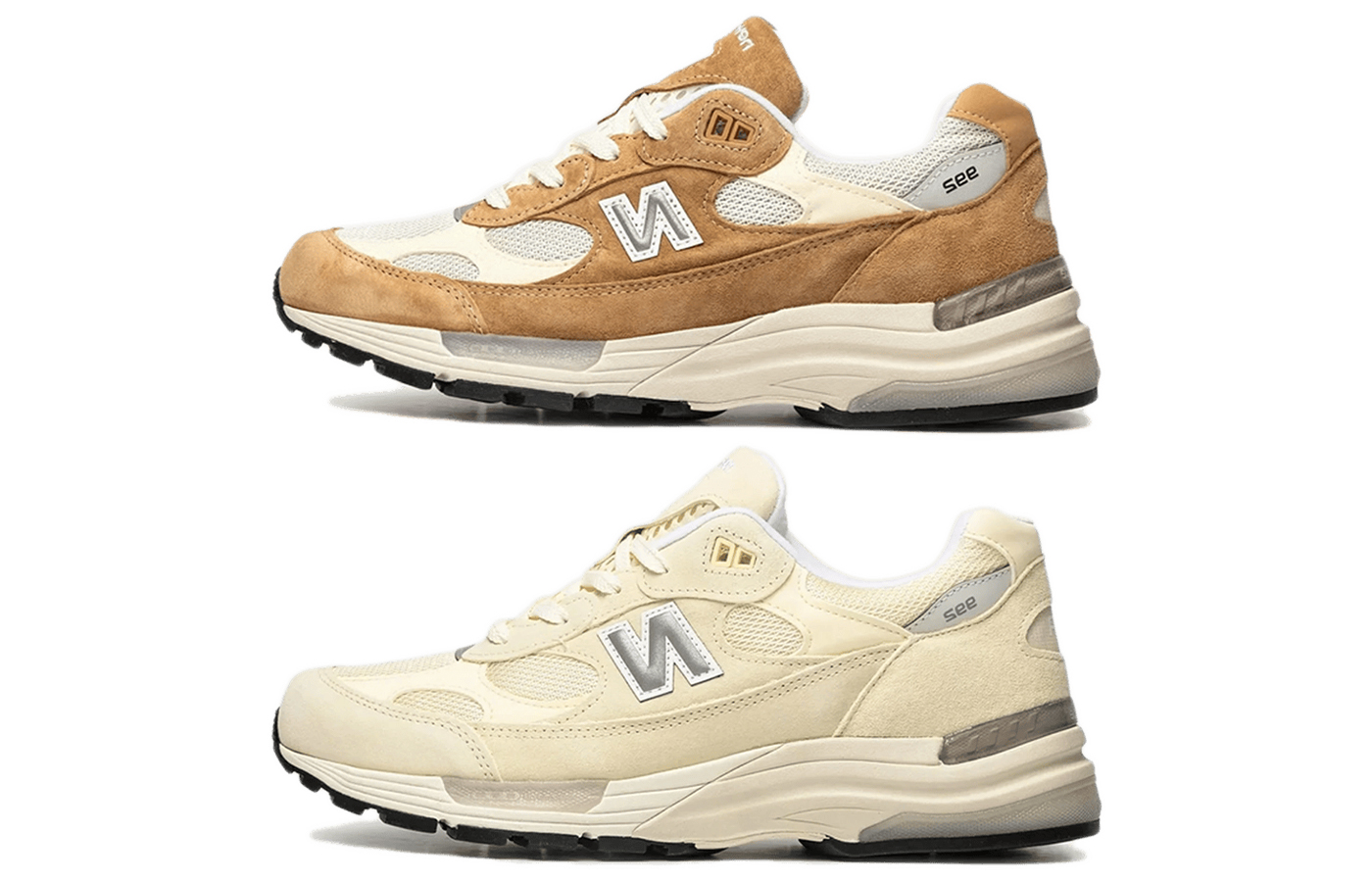 New Balance 992 Made in USA
'Sweet Caramel' (U992CC) / 'Calcium' (U992MC) Sneaker Releases 2nd June