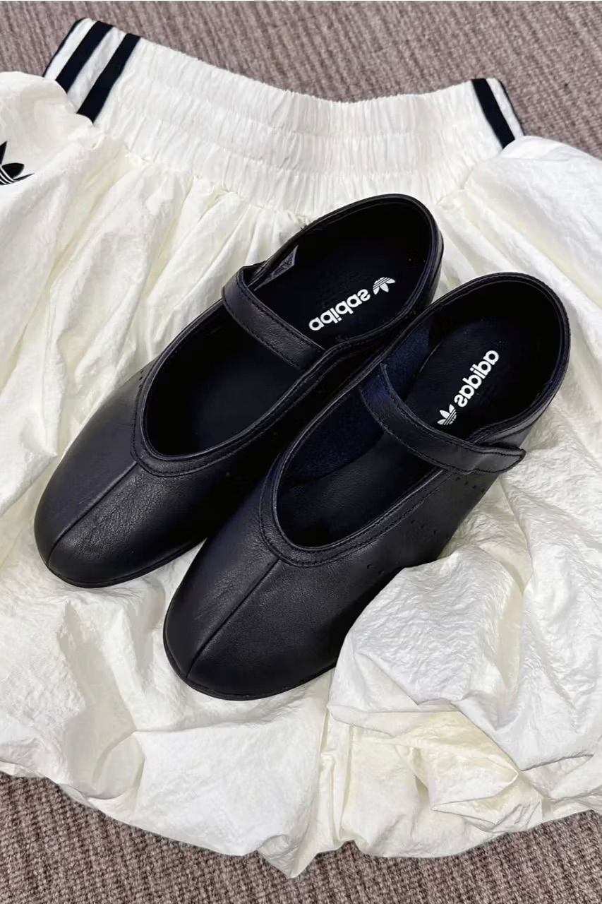 Stan Smith Low Ballet all black 