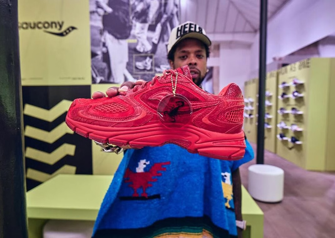 PONY 2PMコラボスニーカー　ジュノ（JUNHO）ver. 23.0㎝　新品 Westside Gunn's Saucony 'Scorpion' Makes Debut in Paris | The Drop