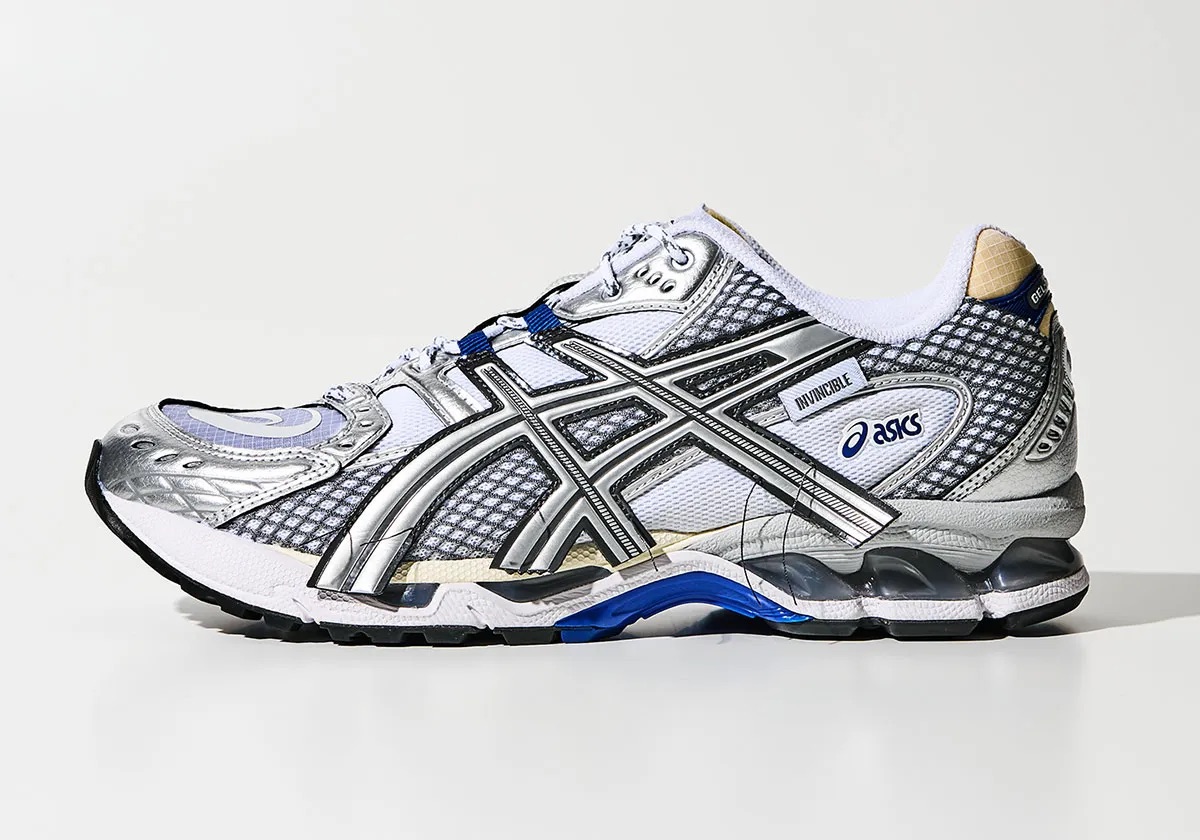 INVINCIBLE x ASICS GEL-Nimbus 10.1 'HTTP 404' blue