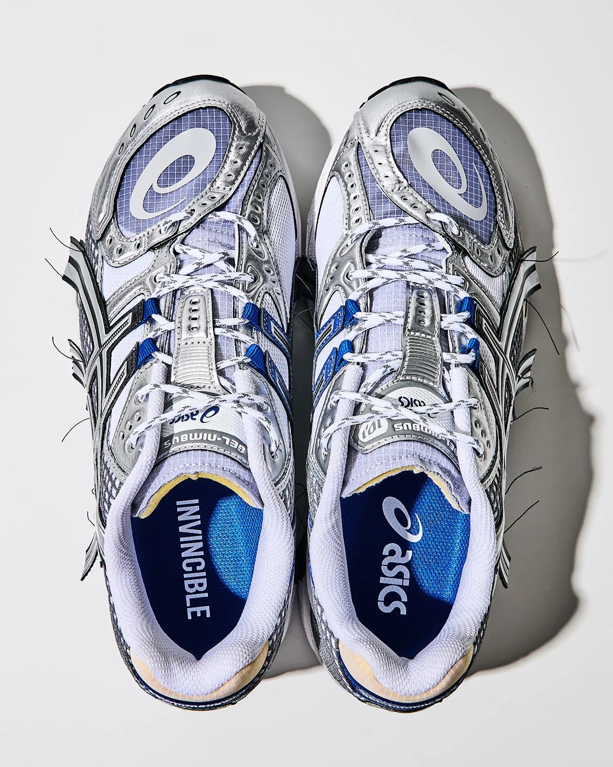 INVINCIBLE x ASICS GEL-Nimbus 10.1 'HTTP 404' blue