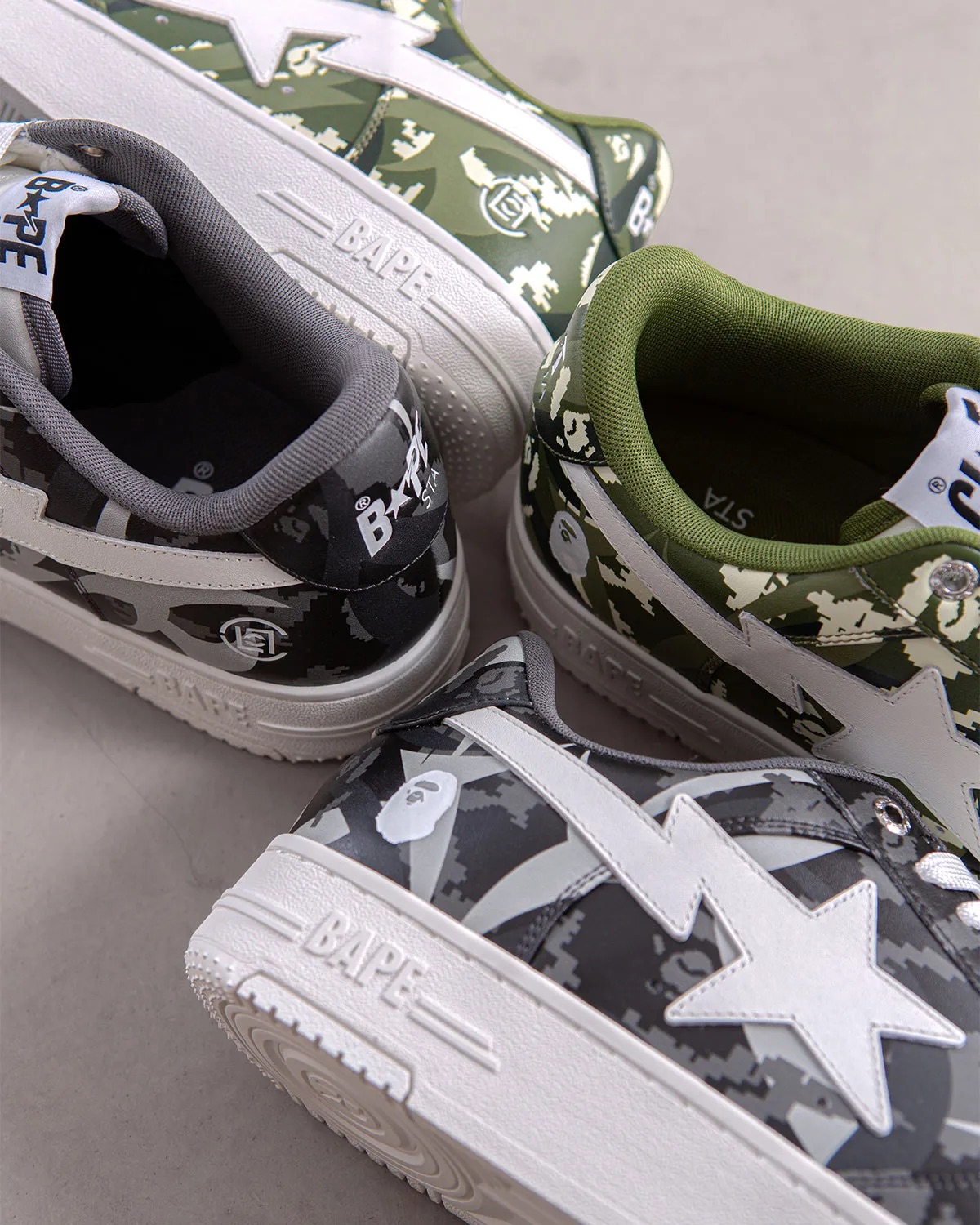 CLOT x BAPE STA