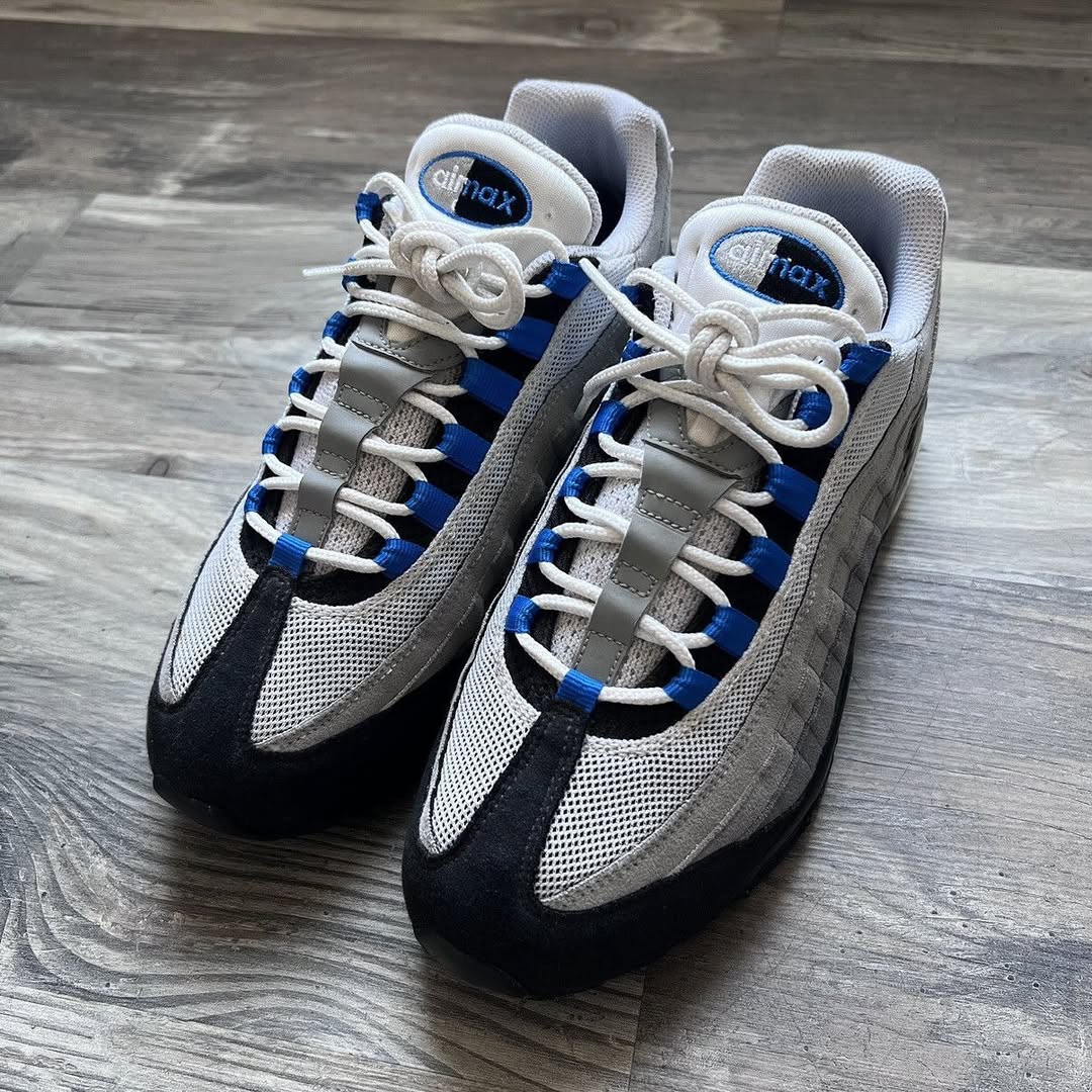 It's Finally Here: The Nike Air Max 95 'Blue Spark' | The Drop Date