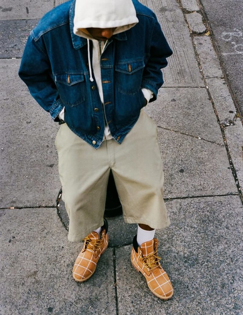 Supreme x Timberland 6-Inch Boot Patchwork
