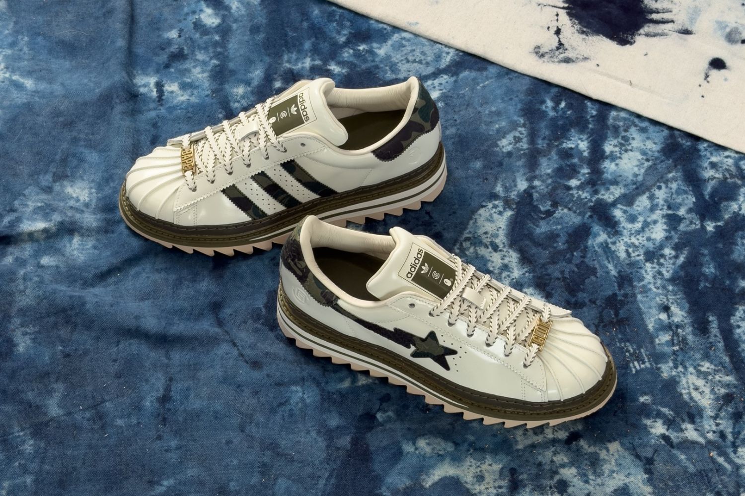 CLOT BAPE Superstar