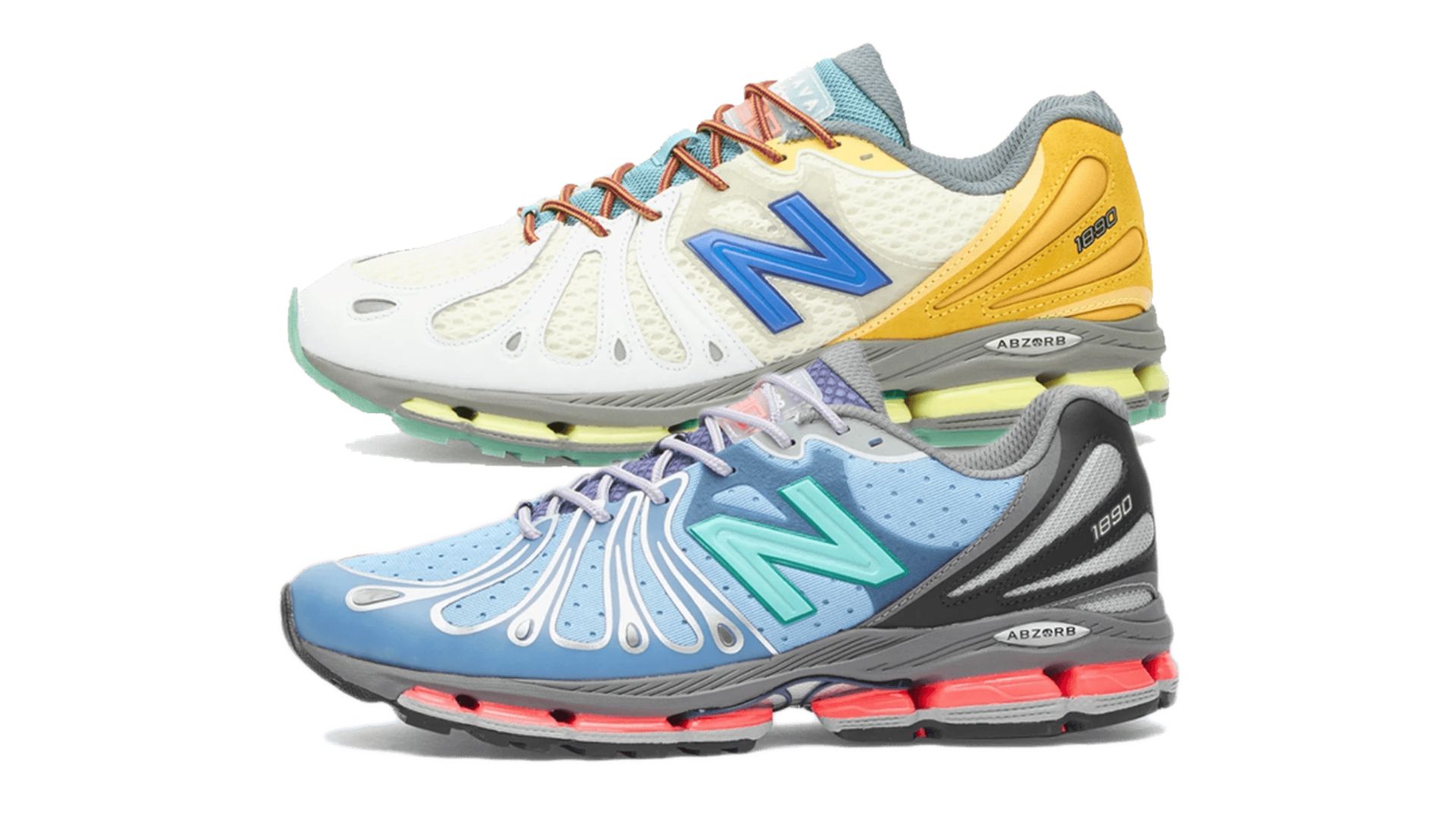 Sneaker Releases 9th February Action Bronson x New Balance 1890
'Hornet Tusk' (U18901DP) / 'Cyborg Tears' (U18908BN)