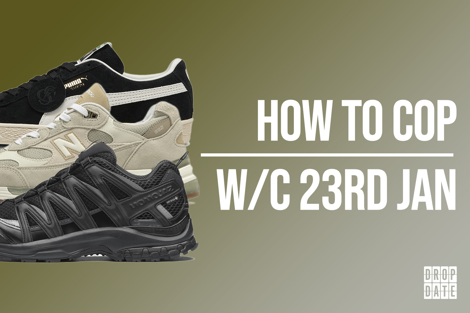 Sneaker Releases 23rd February